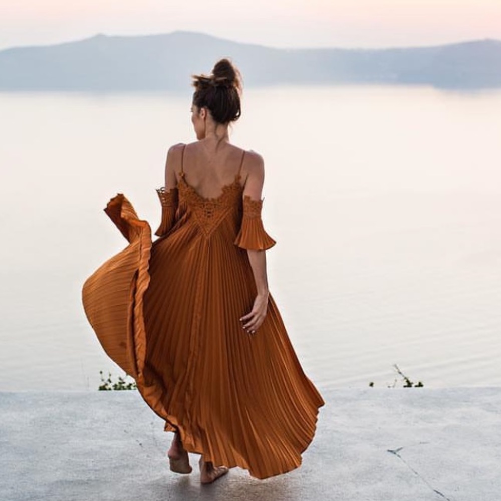Whimsical maxi dress
